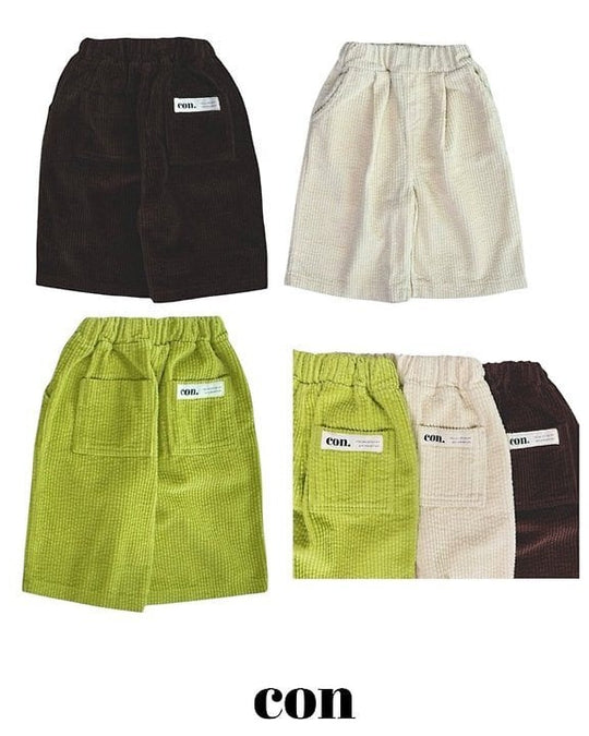 [con]Soft Corduroy Pants