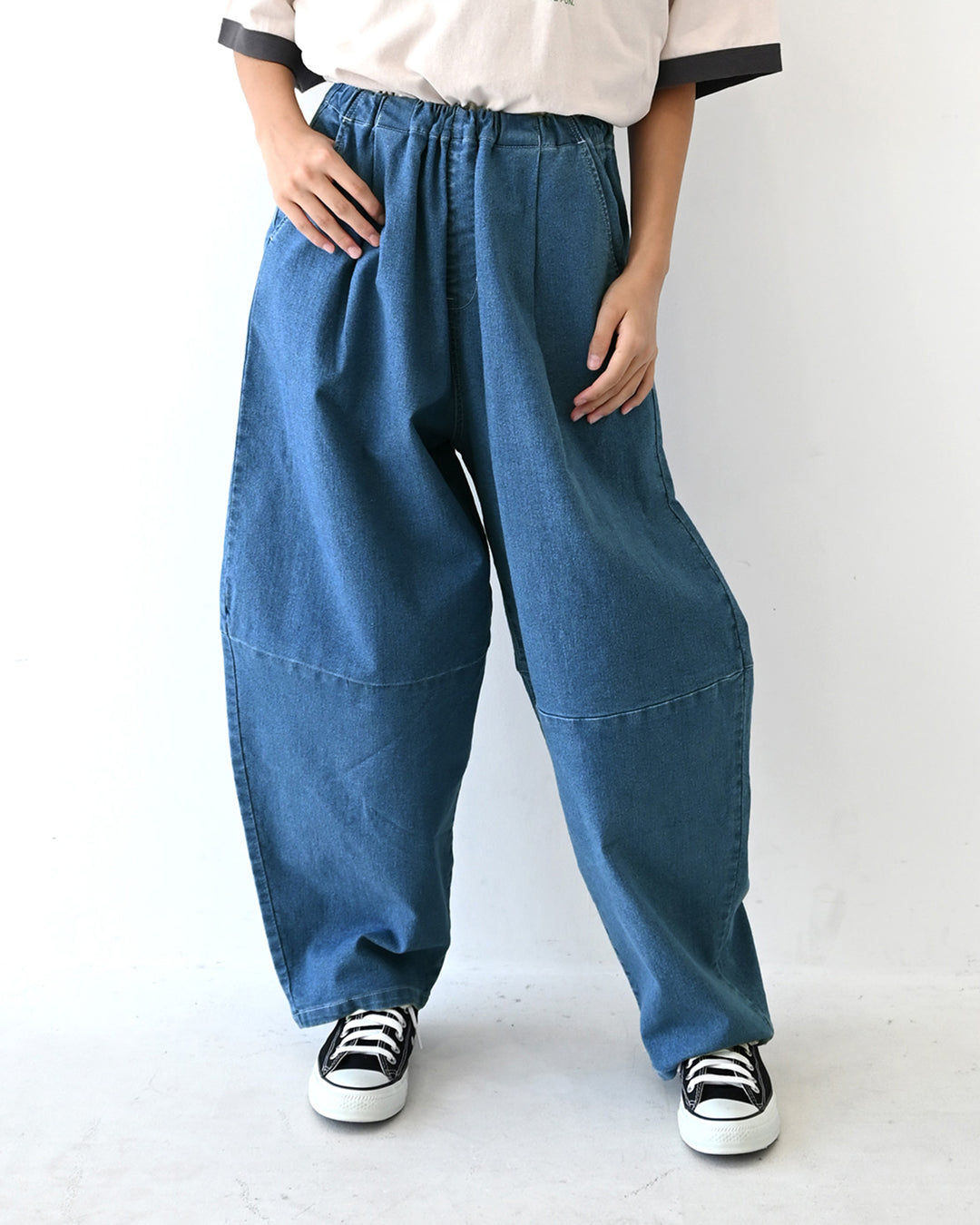 [FOV]バルーンデニムパンツ646201