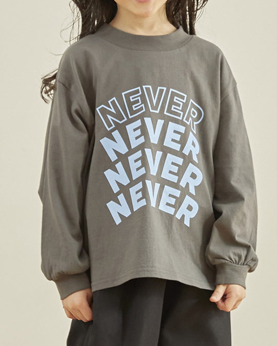 [undeny.]NEVER L/S Tシャツ715402