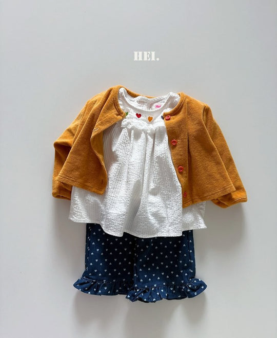 [Hei]フリルデニムPT