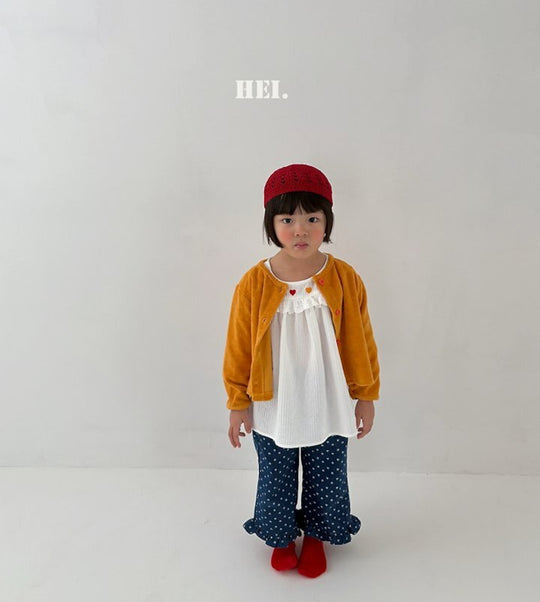 [Hei]フリルデニムPT