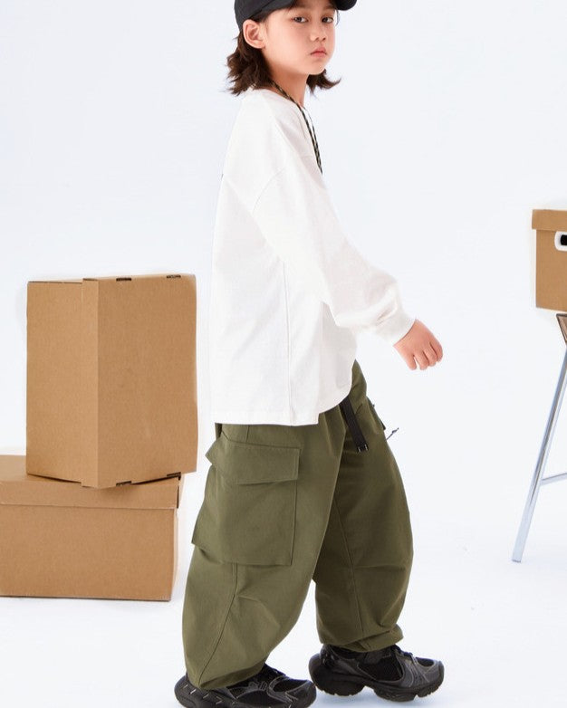 ストレッチカーゴドロストパンツ