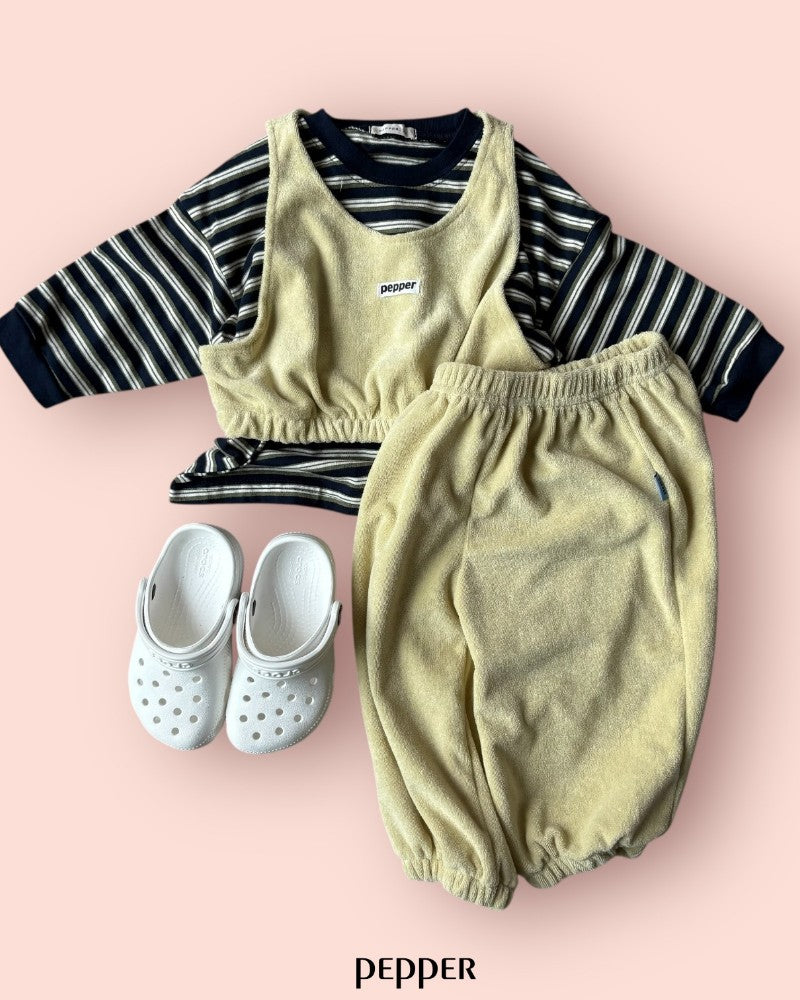 [pepper]terry jogger pants