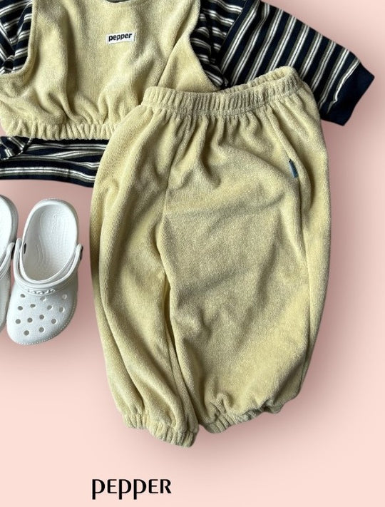 [pepper]terry jogger pants