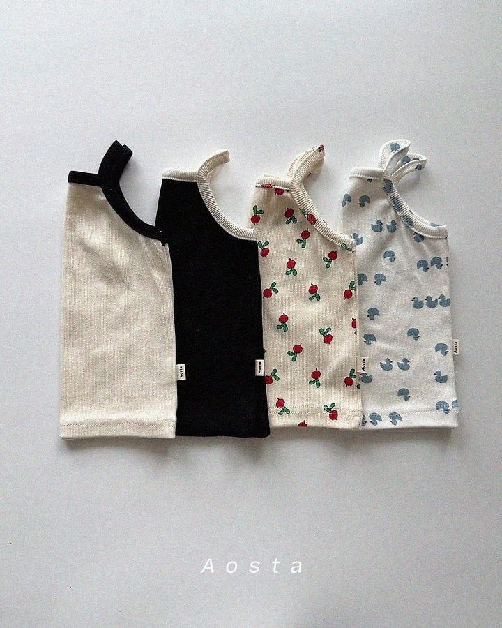 [aosta]lip string camisole