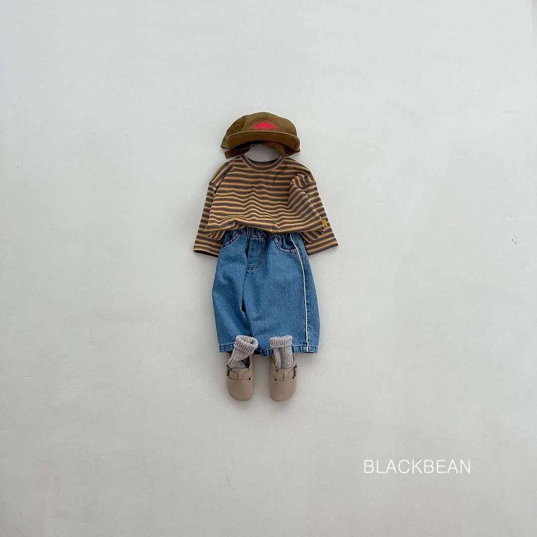 [BLACKBEAN]ピンデニムPT