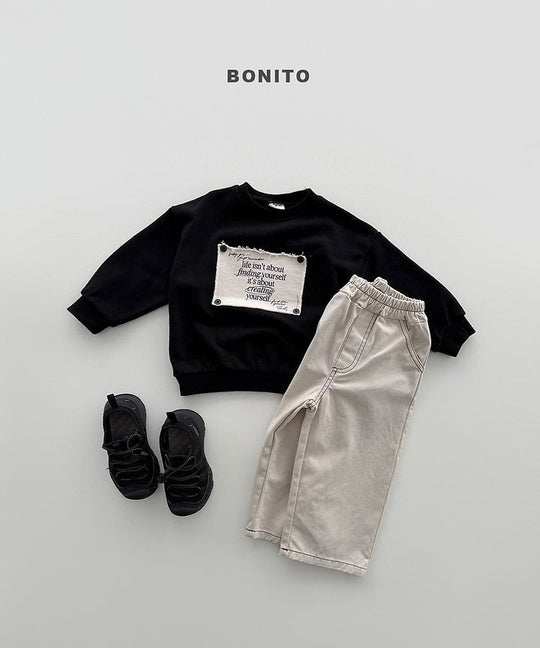 [BONITO]ステッチコットンパンツ