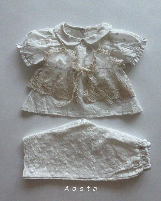 [aosta]lace open bustier