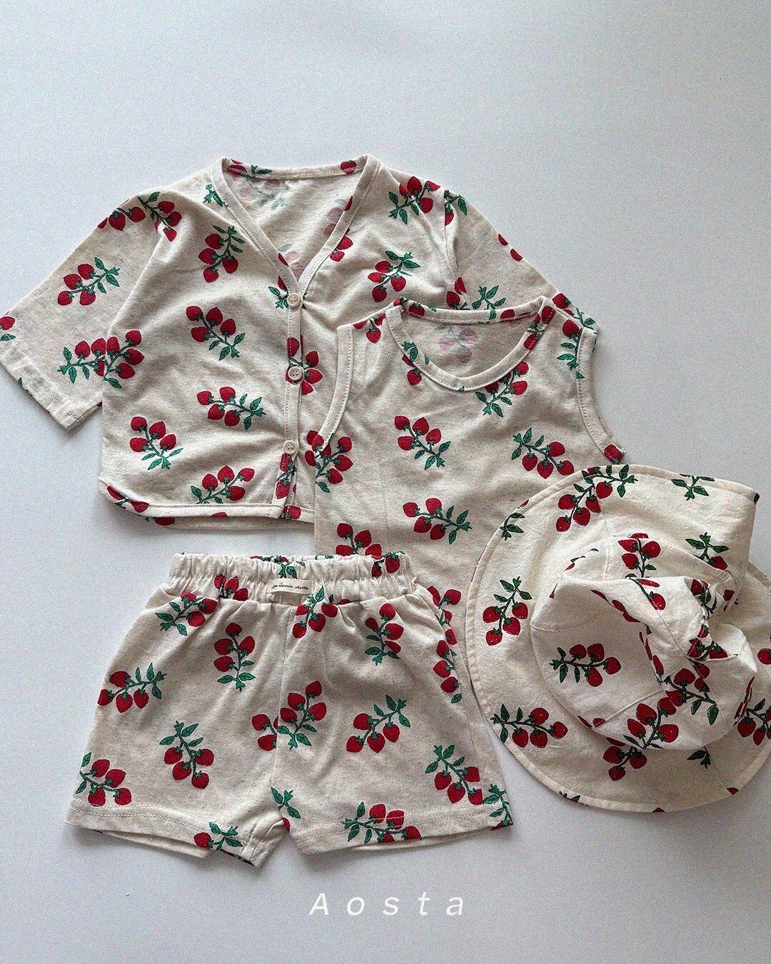 [aosta]linen sleeveless T