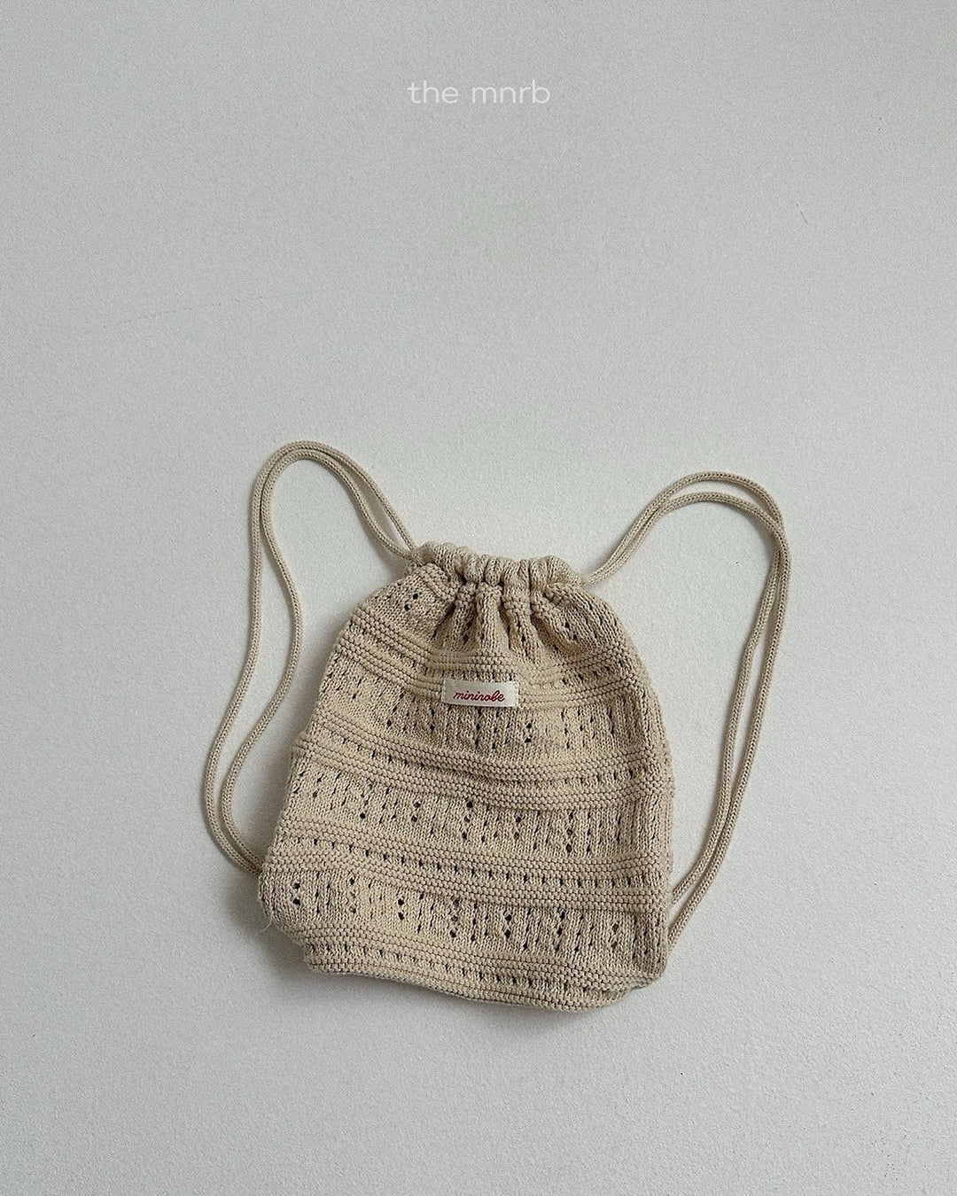 [minirobe]Crochet knit bag