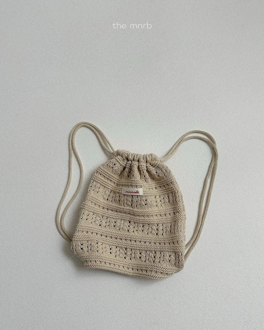 [minirobe]Crochet knit bag