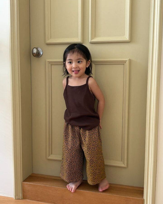 [pepper]leopard print pants