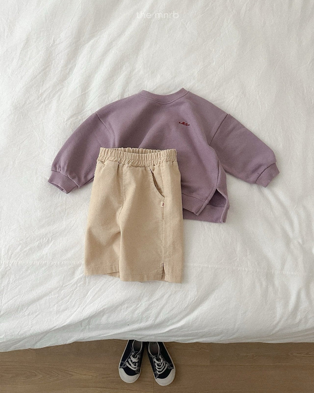 [minirobe]Asymmetric Sweatshirt