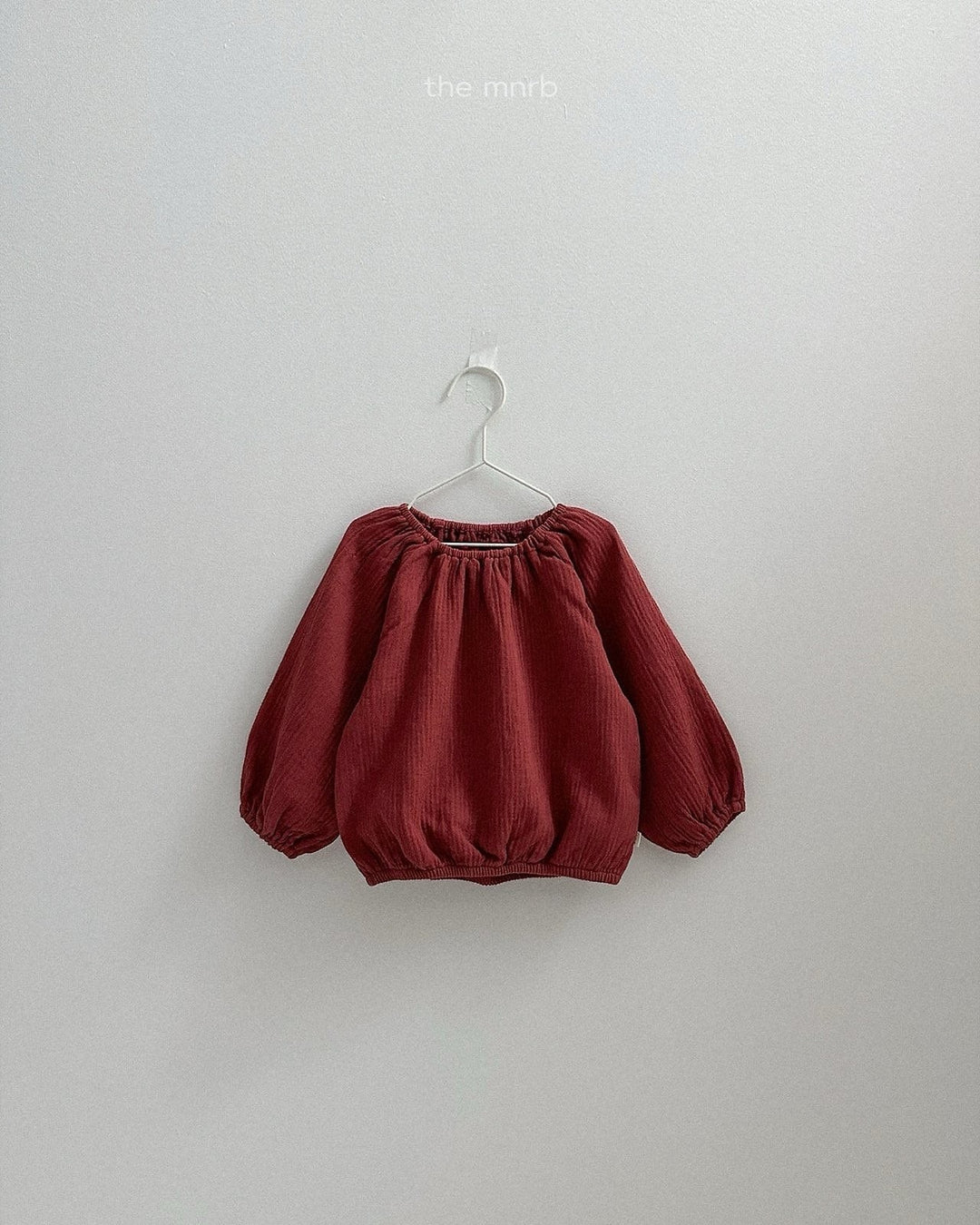 [minirobe]Balloon Blouse