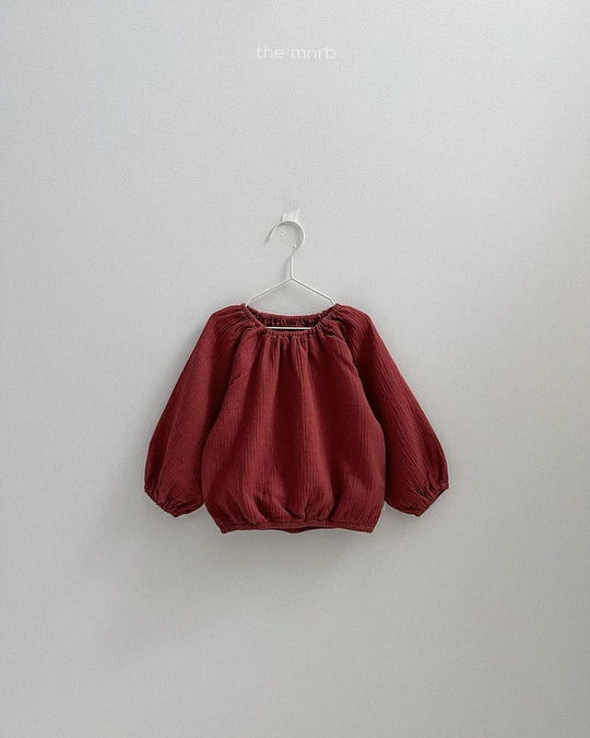 [minirobe]Balloon Blouse