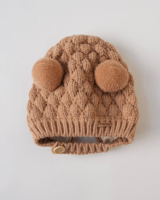 バブルニットくまさんボンネ