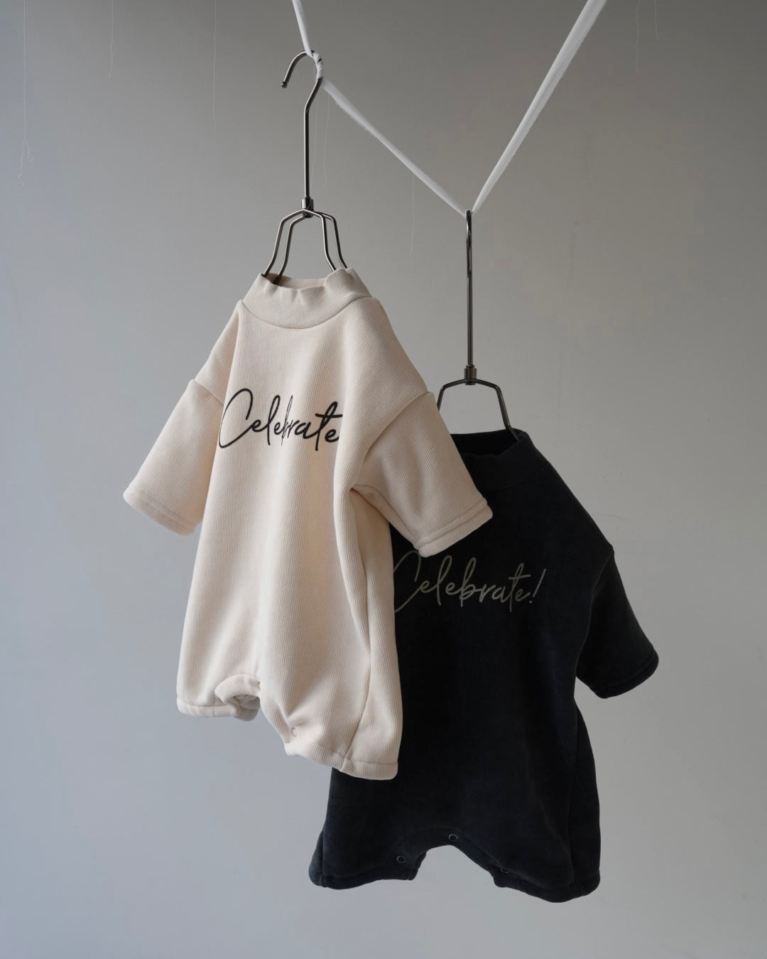 [nunu biel]plum裏起毛ロンパース