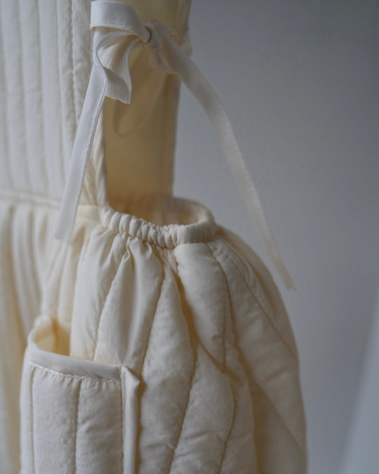 キルティングN/Sワンピース