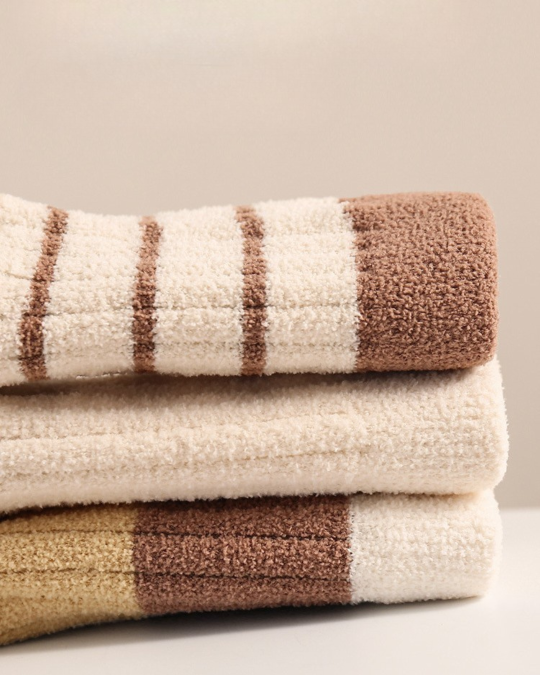 BABYふわふわソックス3足セット