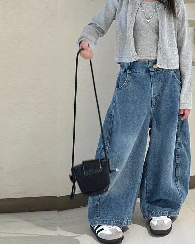 ボールデニムパンツ.