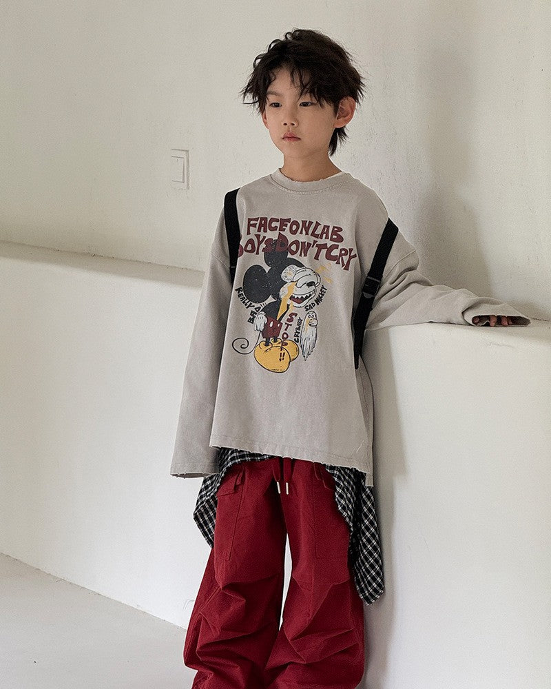 CRYBABYピグメントBIG Tee.
