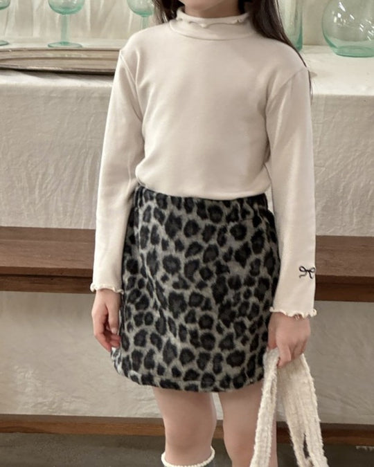 リボンステッチスムースメロウトップス