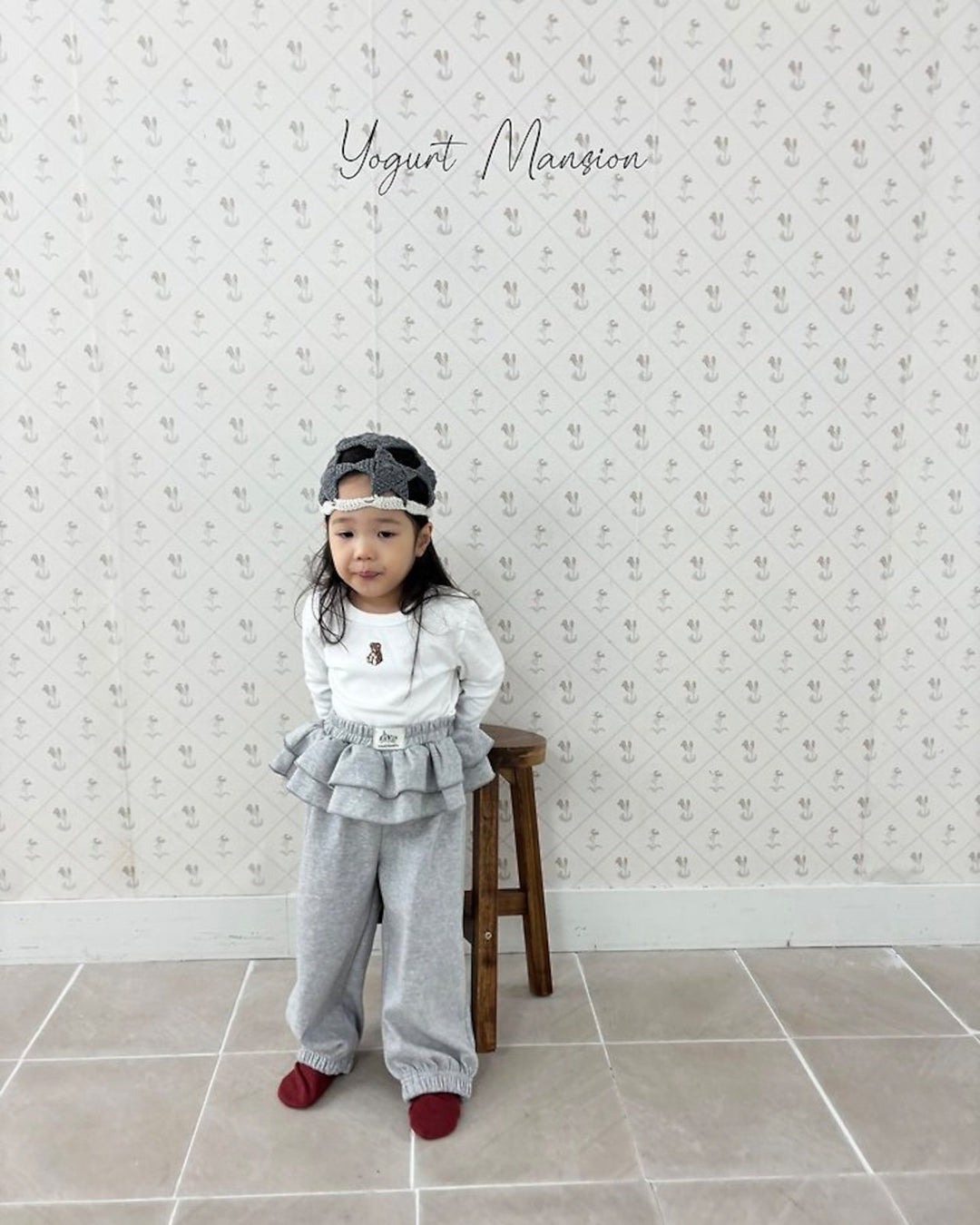 [yogurt mansion]mimi frill pants