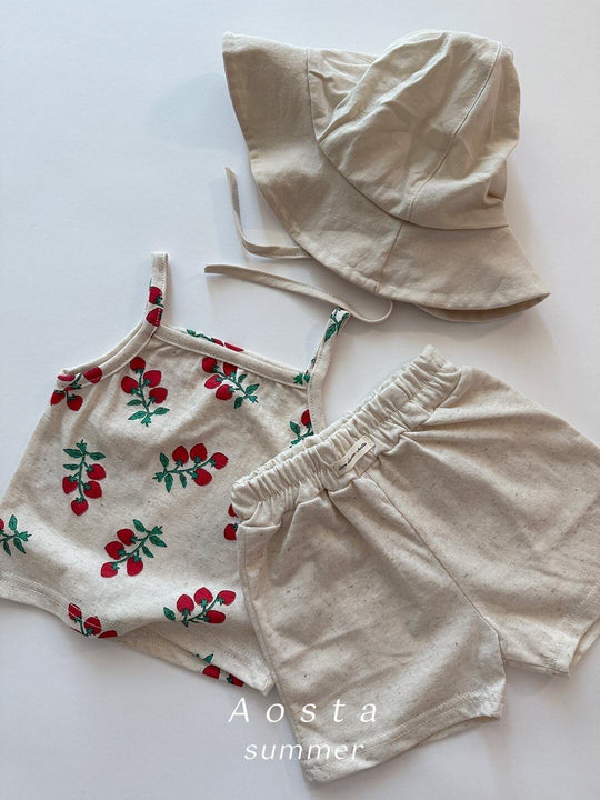 [aosta]linen short pants