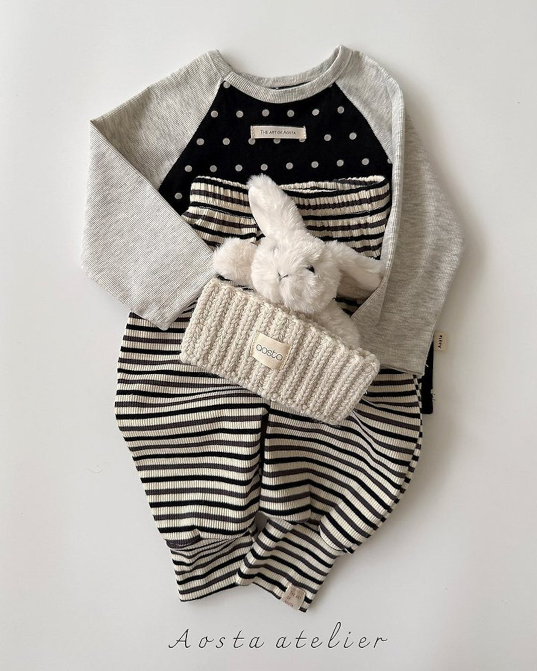 [AOSTA]Knit Cookie Headband