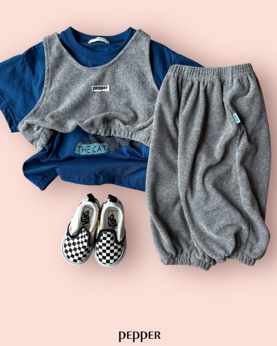 [pepper]terry jogger pants