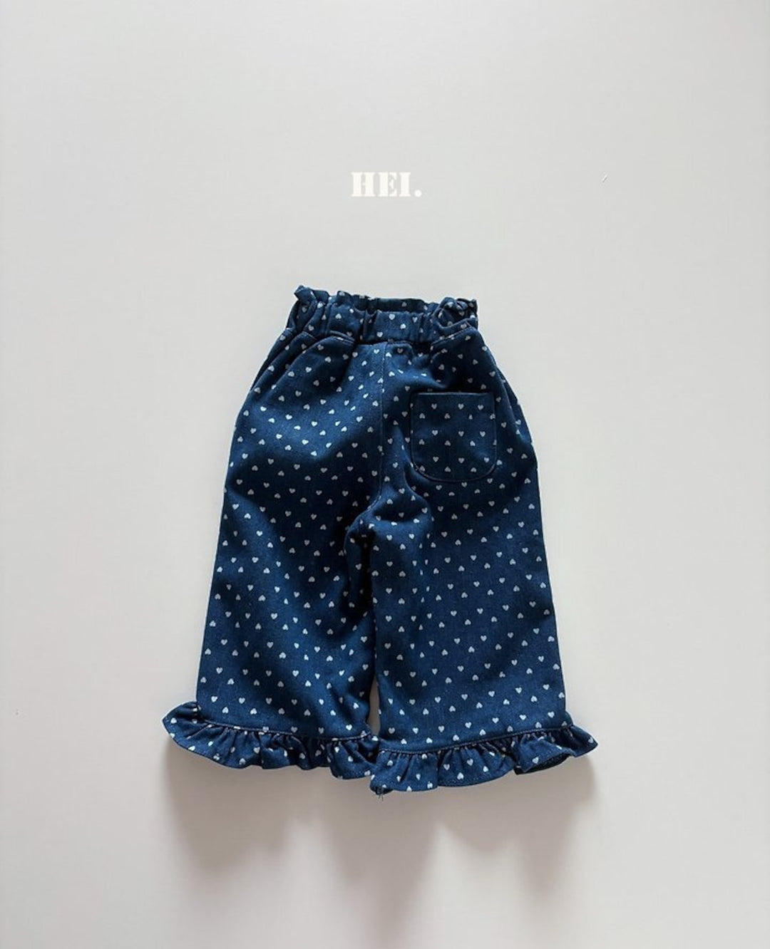 [Hei]フリルデニムPT