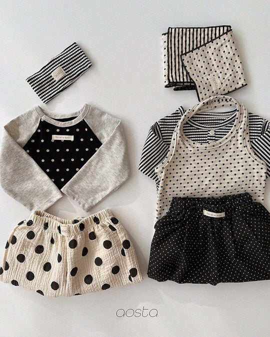 [AOSTA]Milk Dot Pants