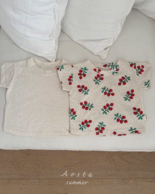 [aosta]linen short sleeve T
