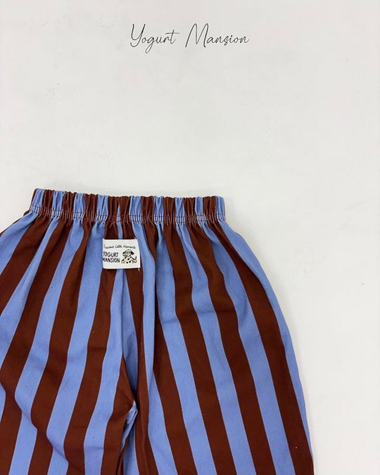 [yogurt mansion]color stripe pants