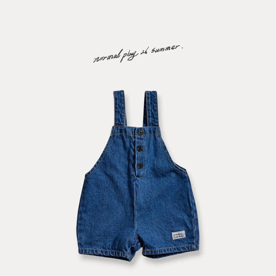 [NORMAL PLAY]papi denim overalls