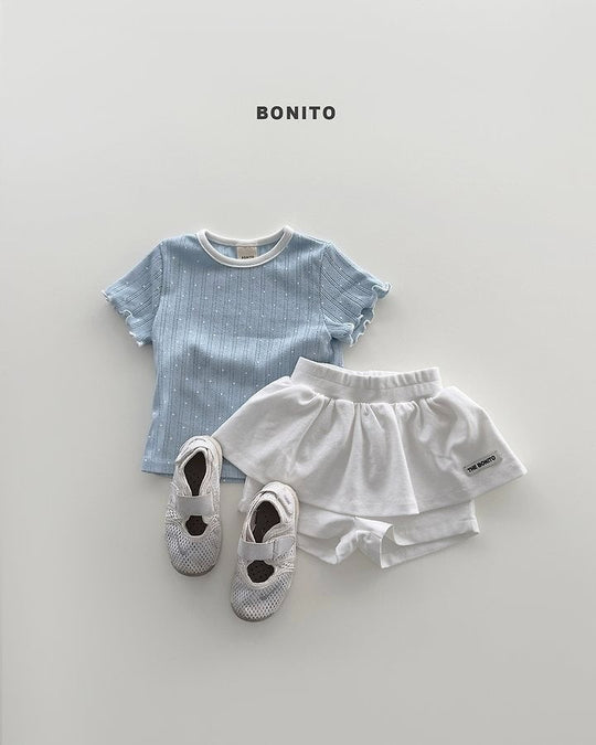 [BONITO]bloom eyelet T