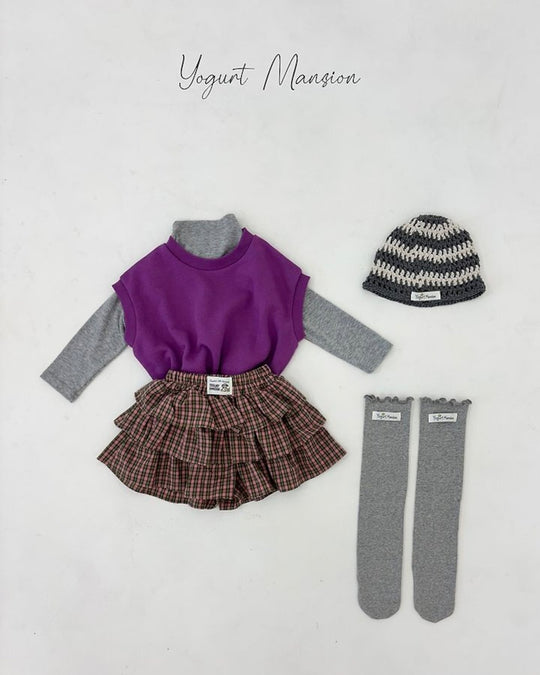 [yogurt mansion]friends vest