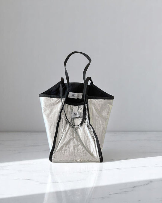 リバーシブルネオンシルバーBAG