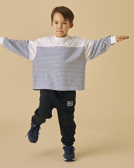 [FOV]ボーダー切り替えL/S Tシャツ615405