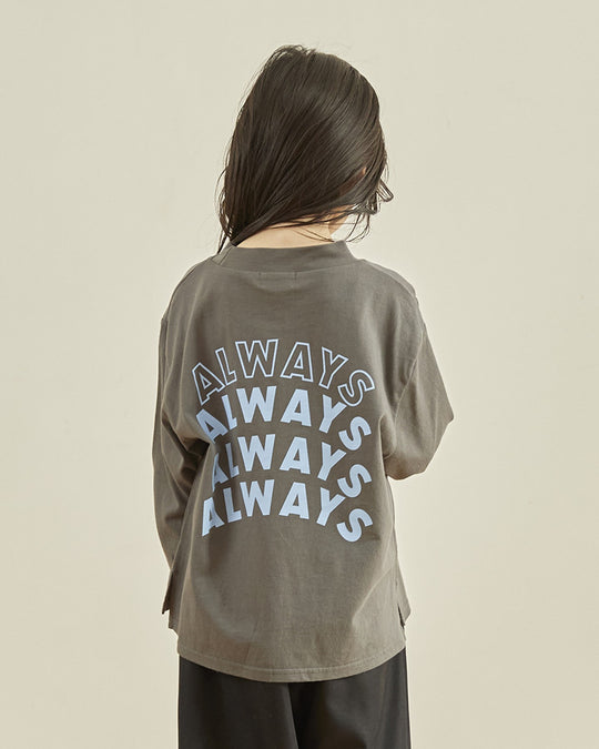 [undeny.]NEVER L/S Tシャツ715402