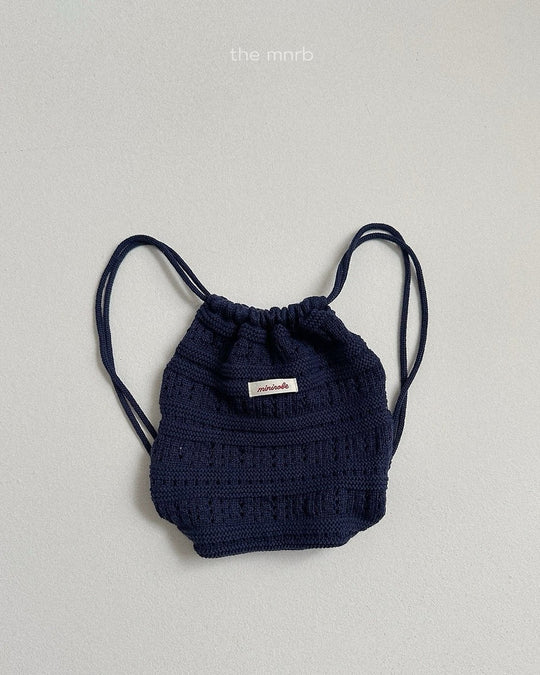 [minirobe]Crochet knit bag