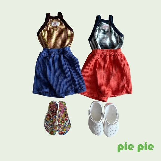 [pie]honeybee striped sleeveless