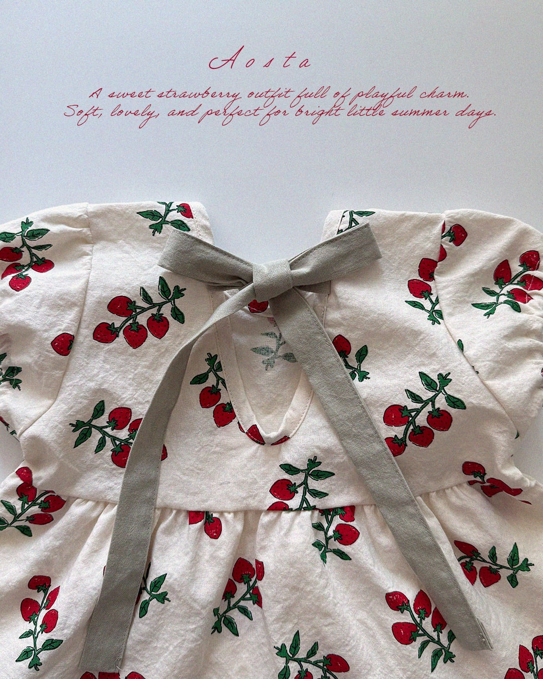 [aosta]summer blouse
