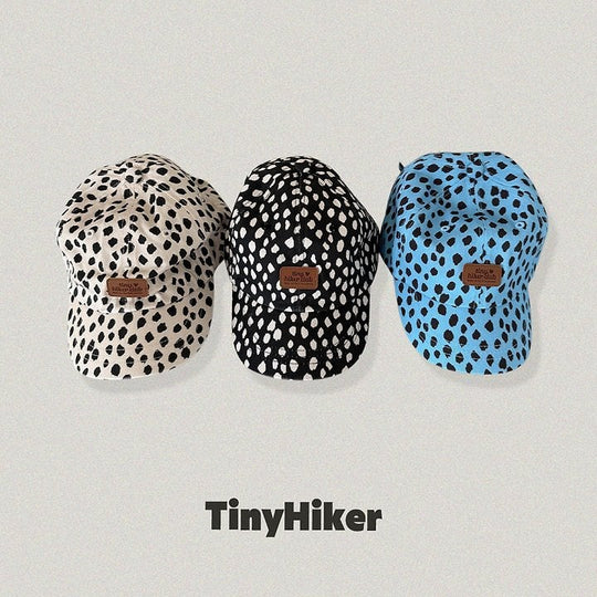 [TinyHiker]unique leopard ball cap