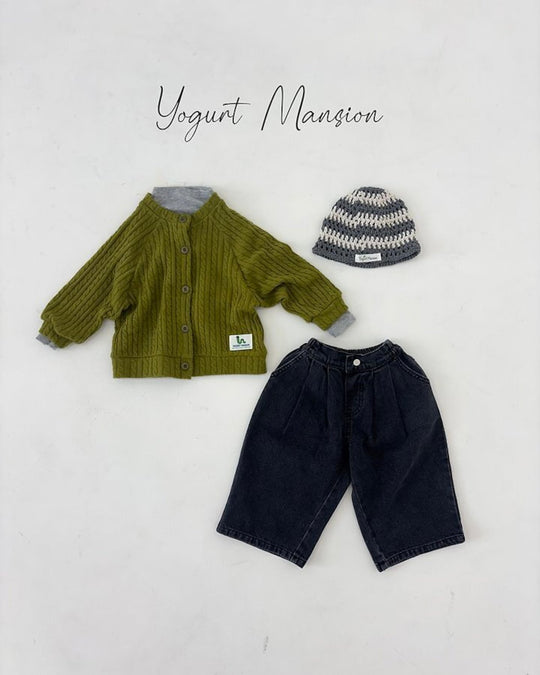 [yogurt mansion]crayon cardigan
