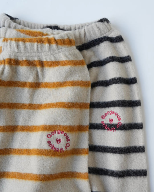 フランネルボーダーパンツ