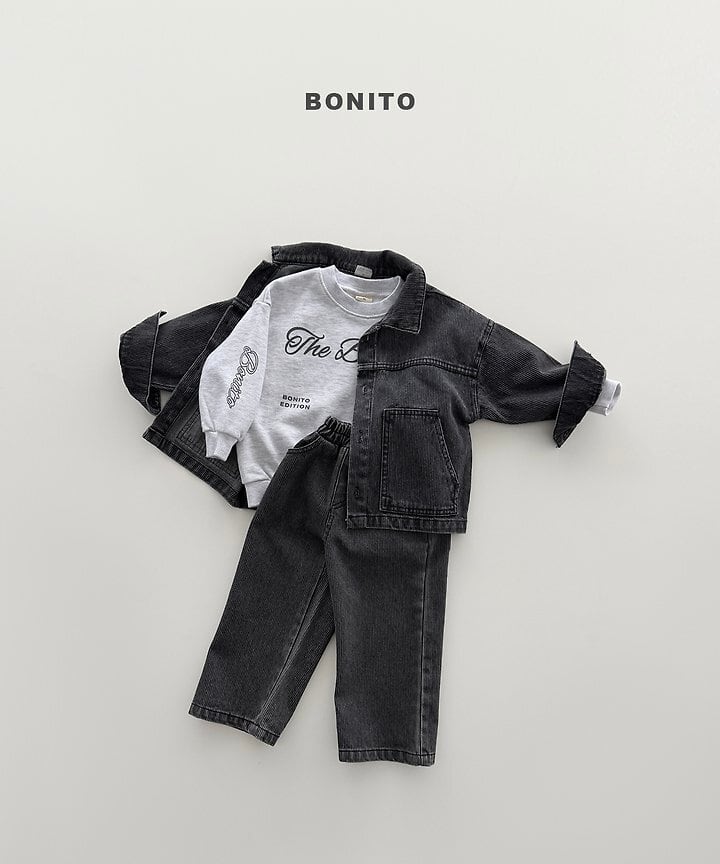 [BONITO] BONITOレタリングスウェット