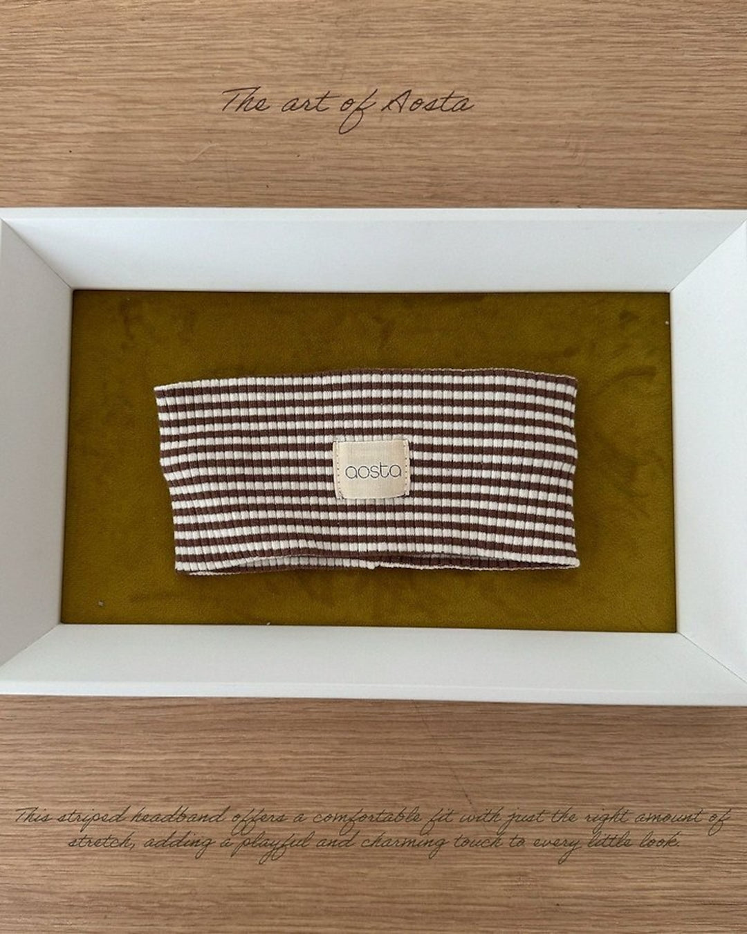 [AOSTA]Cookie Headband