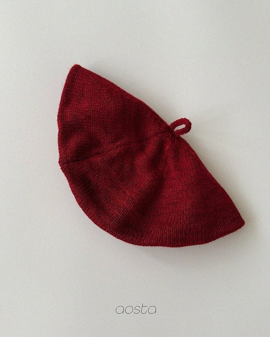 [AOSTA]Knit Beret