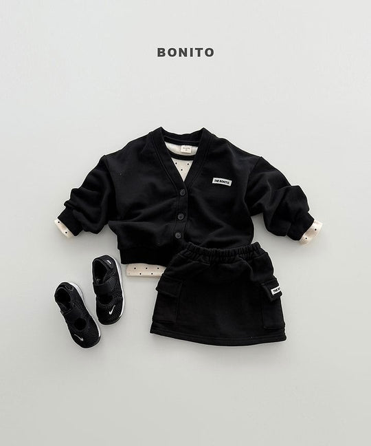 [BONITO]コットンVカーディガン
